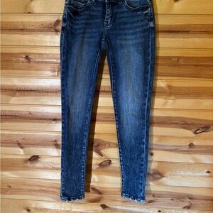 BKE Stella Skinny low rise Dark Denim Jeans